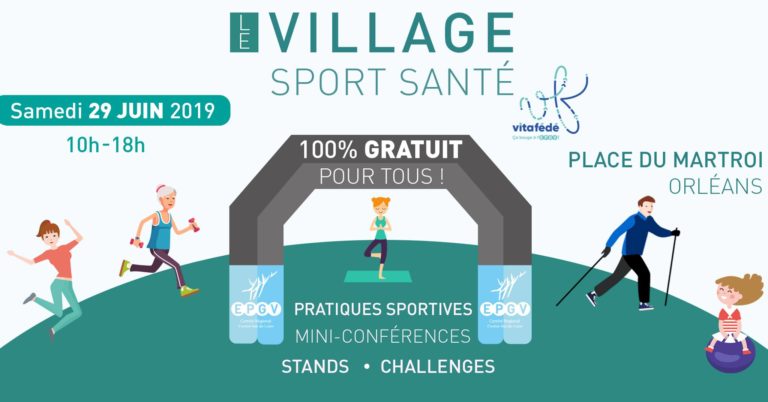 INFINYFIT PRÉSENT AU VILLAGE SPORT SANTÉ 2019 À ORLÉANS