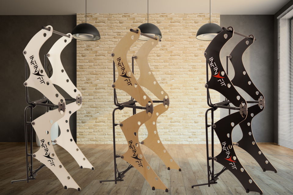 infinyfit chaise romaine pliable appareil de musculation complet pour la maison