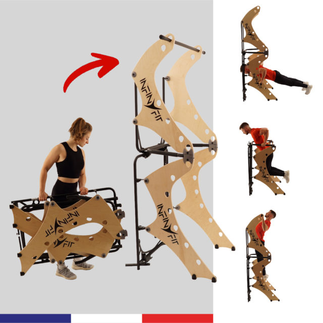 traction avec l'infinyfit chaise romaine pliable